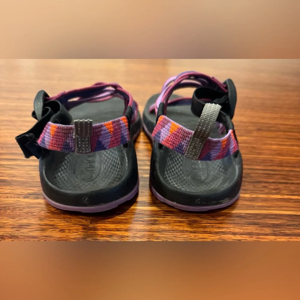 Chaco Sandals Kids 4 ZX1 Ecotread Argyle Water Outdoor Play Shoes size 4